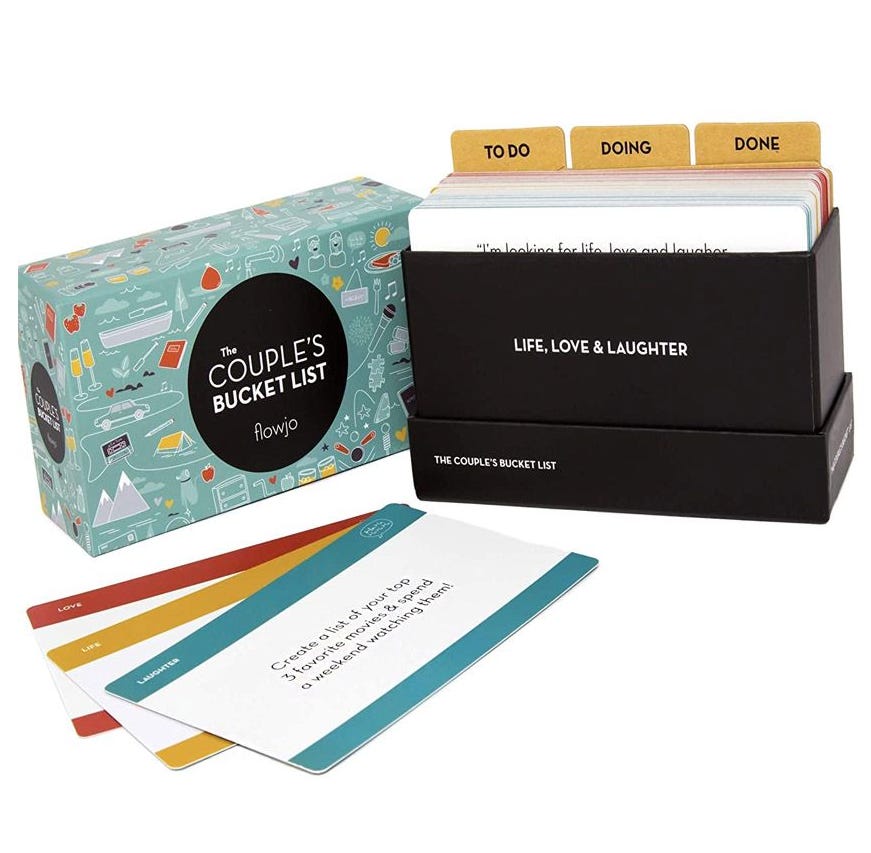 The Couple’s Bucket List: 100 Date Night Idea Cards