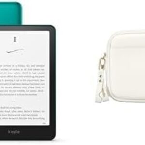 Amazon Kindle Paperwhite Signature Edition Bundle: Bundle Includes Amazon Kindle Paperwhite Signature Edition 32GB | Metallic Jade and Sling Bag | Dune